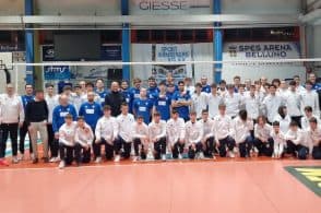 Dalla prima squadra al settore giovanile: raduno con brindisi per i rinoceronti