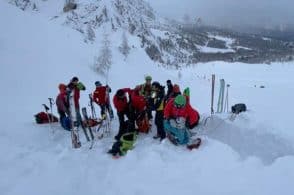 Valanga sopra Misurina, 6 persone coinvolte