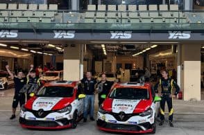 Clio Cup Middle East, per Francesco Miotto un primo e un terzo posto a Yas Marina