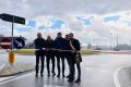 Taglio del nastro a Meano: inaugurata la nuova rotatoria
