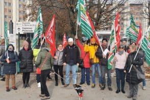 Appalto pulizie all’ospedale di Feltre, sciopero e presidio dei lavoratori