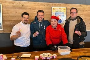 Alla Coppa del Mondo il gelato dedicato alle Olimpiadi
