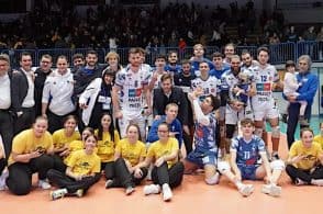 Il Belluno Volley inizia alla grande il 2024: Garlasco ko in tre set