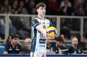 Esordio in Superlega e primo punto per Alessandro Bristot