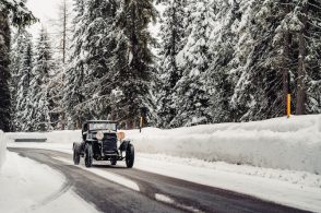 Una Fiat 514 Sport del 1930 vince la WinteRace sotto la bufera