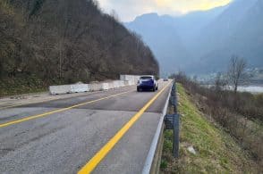 Terminati i disgaggi, riapre la Sp1 bis a Caorera