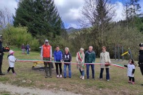 Inaugurata la nuova palestra all’aperto di Pelos. Presto al via nuovi lavori per gli impianti sportivi