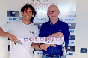 Dolomiti, ecco la prima novità: arriva il centrocampista Brugnolo