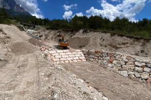 Cancia, ripartiti i lavori al canalone