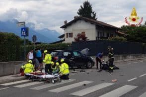 Moto contro auto al Casonetto, 32enne in gravi condizioni.