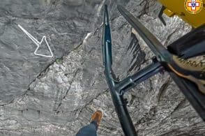 Corde incastrate sul Pan di Zucchero, paura per due alpinisti