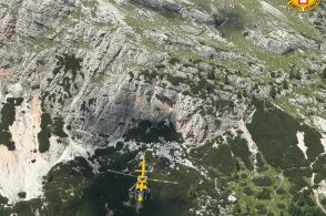 Cade dalla ferrata, muore 42enne del Belgio