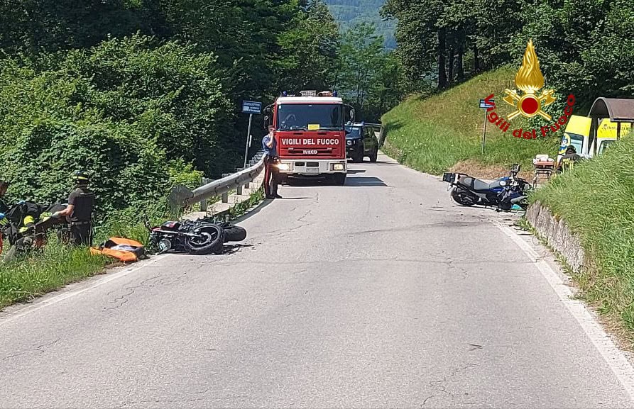 Incidente tra moto: due feriti, grave un austriaco - News In Quota