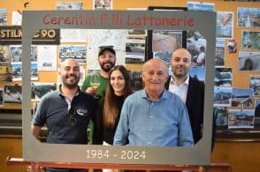 Quarant’anni di attività, festa per i lattonieri Cerentin
