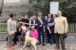 Nuova area cani, inaugurato il parco in centro