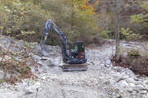 Strada franata in Valle di Seren, la Provincia avvia l’intervento in somma urgenza