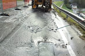 Guasto alla rete, Agordo senz’acqua. Riparazione record di Gsp