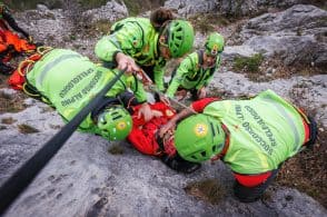 Incidenti sui sentieri, tre interventi del Soccorso alpino