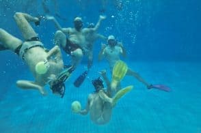 Rugby subacqueo, la nazionale sceglie la vasca tuffi di Belluno