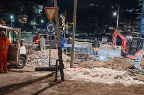 Falla all’acquedotto di Cortina, tecnici di Sib al lavoro per tutta la notte
