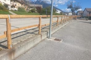 I “Patti di Collaborazione” funzionano, a Villabruna la nuova staccionata 