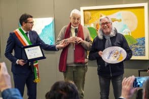 Vico Calabrò maestro di affresco, premiato per il mezzo secolo d’arte