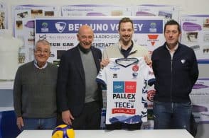 Alexander Berger si presenta: «Darò tutto per aiutare il Belluno Volley»