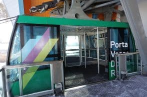 Incidente in funivia, ferito un addetto