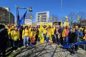 «No ai cibi di laboratorio». Anche molti bellunesi nella manifestazione di Parma