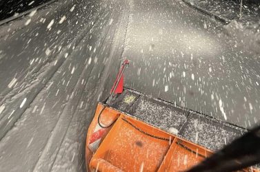 Prime nevicate sulle Dolomiti, Anas al lavoro sui passi bellunesi