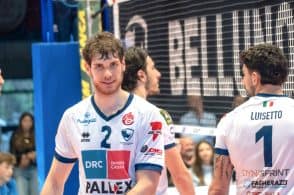 Volley Belluno, Ferrato non si abbatte: «Sconfitta tosta, ma è 1-1. Palla al centro»