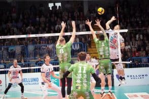 Sorrento impone la sua forza: Belluno Volley ko alla VHV Arena