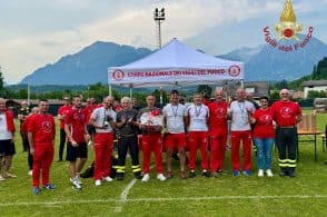 Sport e memoria: i Vigili del fuoco ricordano Walter Locatello