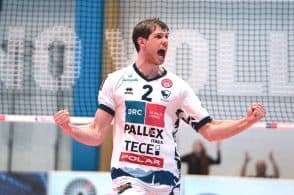 Leonardo Ferrato palleggerà con altri colori: «Grato a Belluno»