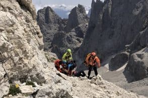 Quattro escursionisti soccorsi tra Mulaz, Dolada e Monte Piana