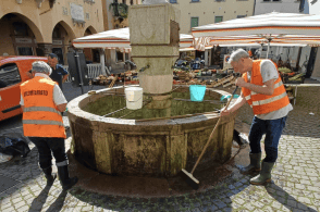 Volontari instancabili anche ad agosto: pulizia e manutenzione