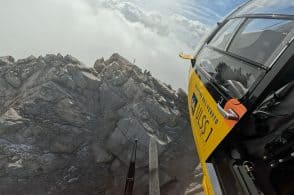Bloccato dal panico in cima all’Antelao, recuperato trentenne tedesco