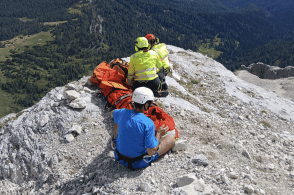 Emergenze in quota sulle Dolomiti: sette interventi in un solo giorno