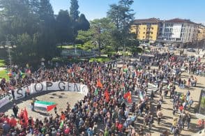 Belluno marcia per Gaza: in duemila chiedono pace e giustizia