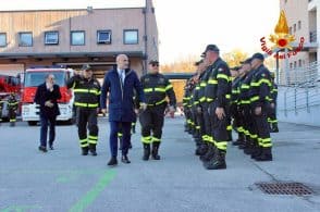 Olimpiadi 2026: il sottosegretario Prisco visita il comando dei pompieri