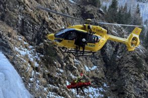 Alpinista precipita in Val di Gares, recuperato dal Soccorso alpino