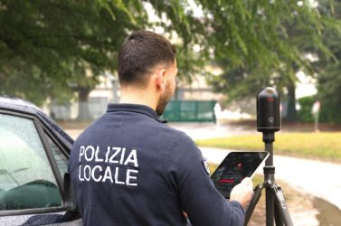 Belluno, la Polizia locale passa ai rilievi 3D