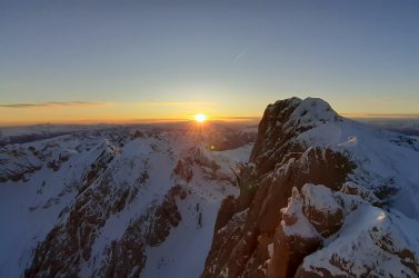 Tramonto in Marmolada: aperitivo in quota per vivere l’enrosadira