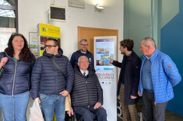 Totem digitale a Lambioi: informazioni turistiche sempre accessibili