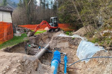 Val Canzoi, nuova rete idrica: lavori il 15 aprile e sospensioni notturne dell’acqua