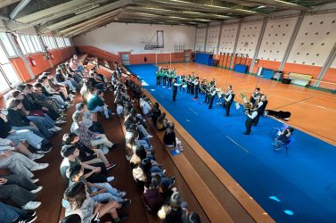 Gli studenti scoprono gli strumenti dal vivo, con la Filarmonica