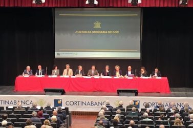Cortinabanca, bilancio da 10 milioni e nuovi vertici