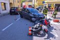 Scontro auto-moto a Ponte nelle Alpi, ferito motociclista 28enne