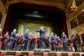 “Note di Pace”, il Teatro de la Sena applaude la Banda dei Vigili del Fuoco