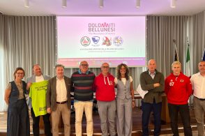 Sport e montagna: le squadre bellunesi ambasciatrici delle Dolomiti
